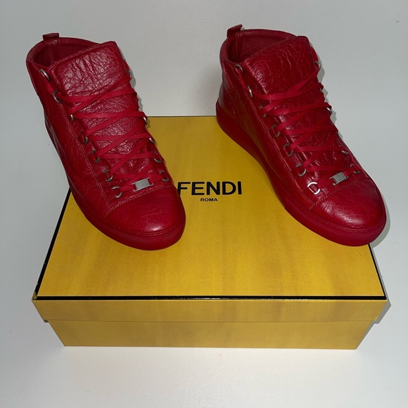 BALENCIAGA Men's leather sneakers! - Picture 5 of 12